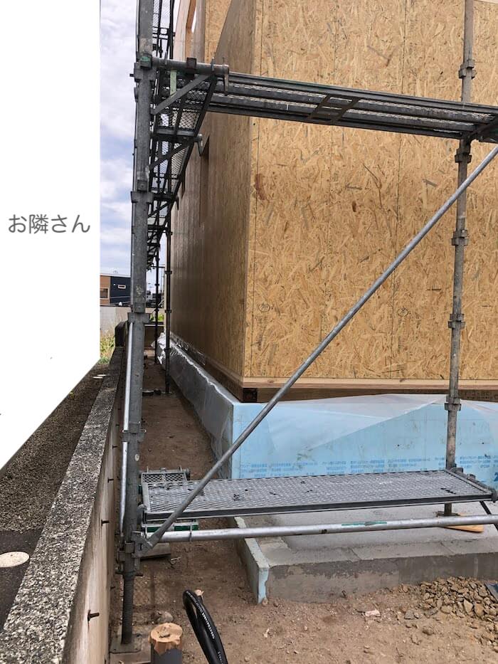 【太平ホーム北海道で建築途中】構造用合板の取り付け_5